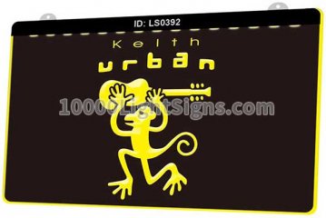 LS0392 Keith Urban Monkey