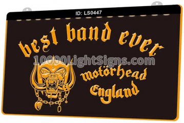 LS0447 Motorhead England Best Band Ever