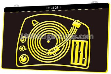 LS0514 DJ Turntable Mixer Music Spinner