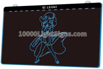 LS1041 Marilyn Monroe Sexy Girl Famous