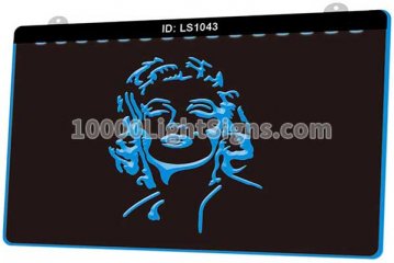 LS1043 Marilyn Monroe Sexy Lady Bar
