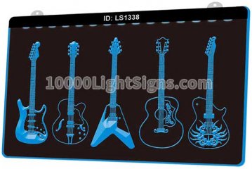 LS1338 Guitar Weapons Band Room