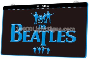 LS1357 The Beatles Band Music Drums