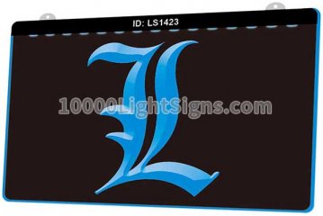 LS1423 Death Note Notebook Cosplay L