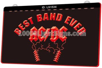 LS1534 Best Band Ever AC DC Australian Rock Band
