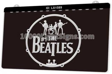 LS1589 The Beatles Band Music Drums