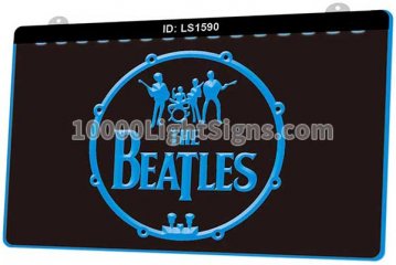 LS1590 The Beatles Band Music Drums