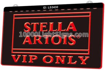 LS3430 Stella Artois Beer Vip Only Bar