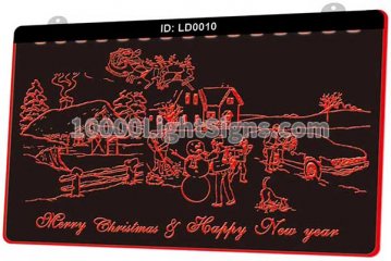 LD0010 Merry Christmas & Happy New Year
