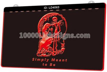 LD4063 Merry Nightmare Before Christmas Simply Meant To Be