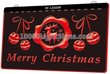 LS3309 Merry Christmas Happy New Year