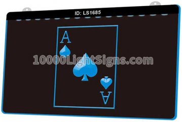LS1685 Ace Poker Casino Game Room
