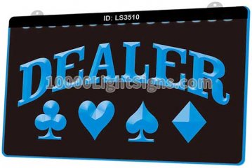 LS3510 Casino Poker Dealer Game Room