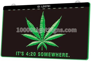 LD3781 Smoke Cannabis Its 420 Somewhere