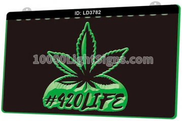 LD3782 Smoke Cannabis 420 Life