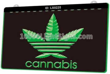 LS0225 Smoke Cannabis Weed High Life