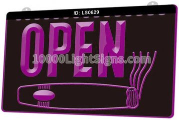 LS0629 Open Cigars Shop Smoking Bar