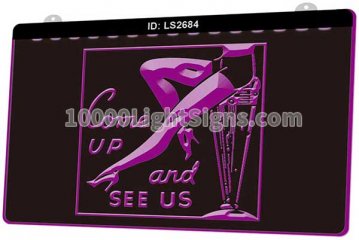 LS2684 Come Up And See Us Sexy Shop Girl