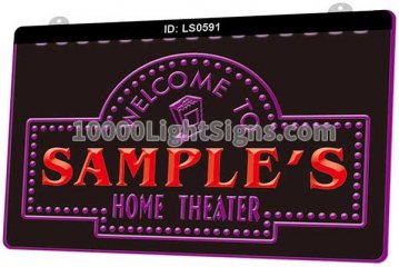 LS0591 Personalized Custom Home Theater