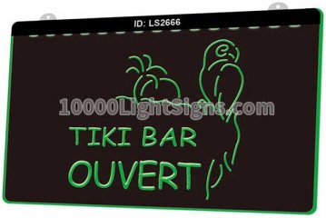LS2666 Tiki Bar Ouvert