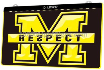 LD3797 Michigan Wolverines Football Respect