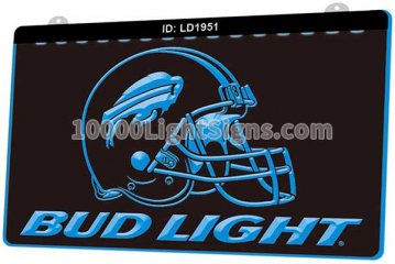 LD1951 Buffalo Bills AFC NFL Helmet Sports Bud Light