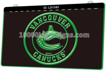 LD1343 Vancouver Canucks VAN NHL Sports