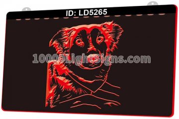 LD5265 Husky Wolf Snow Dog