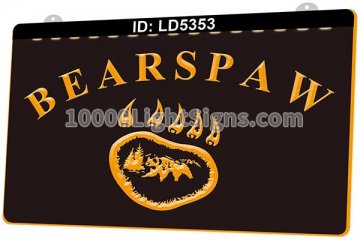 LD5353 Bearpaw Bear Teeth