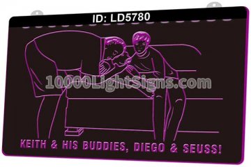 LD5780 Keith & His Buddies Diego & Seuss