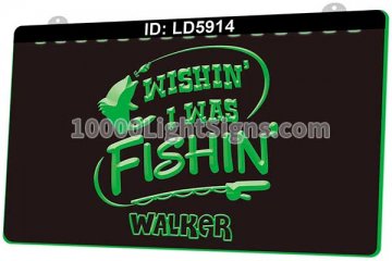 LD5914 Wishin I Was Fishin Walker
