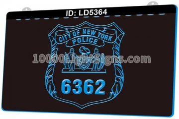 LD5364 City Of New York Police 6362