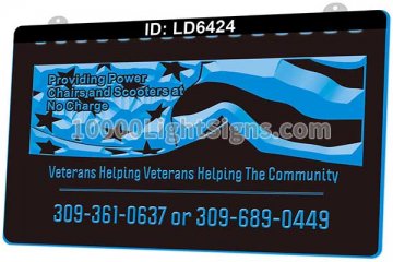 LD6424 Providing Power Chairs and Scooters at No Veterans Helping Community