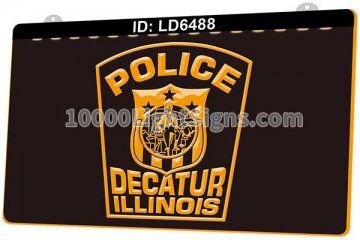 LD6488 Police Decatur Illinois