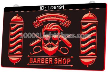 LD5191 Barber Shop Open