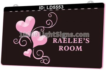 LD5553 Heart Swirl Embroidery Tattoos