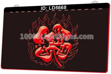 LD5668 Tattoo Fighting Irish