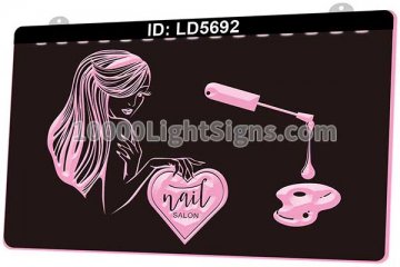 LD5692 Beauty Nails Art Hair Salon