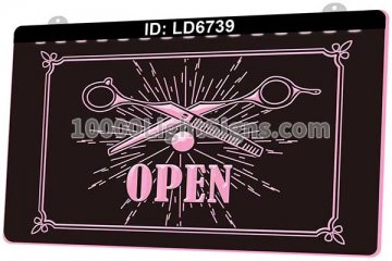 LD6739 Hair Salon Barber Open
