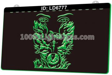 LD6777 Tattoo Ambigram Phoenix Eye