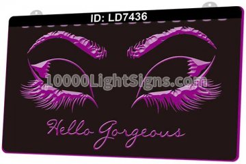 LD7436 Beauty Eyelash Hello Gorgeous