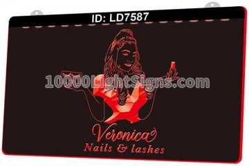 LD7587 Veronica Nails Lashes