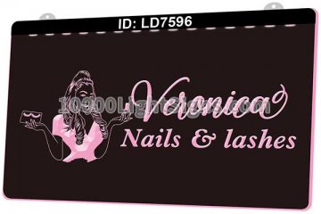 LD7596 Veronica Nails Lashes