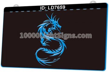 LD7659 Dragon Tribal Tattoos