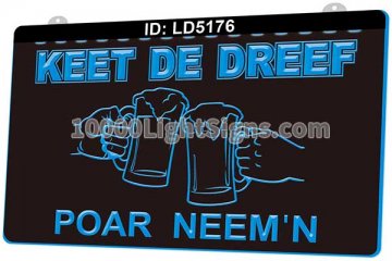 LD5176 Beer Bar Poar Neem'n Keet De Dreef