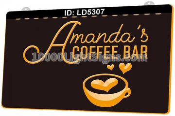 LD5307 Amanda's Coffee Bar Love