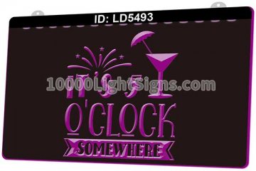 LD5493 It's 5 O'clock Somewhere Cocktails