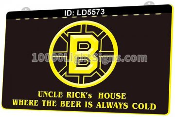 LD5573 Boston Bruins BOS NHL Sports Beer