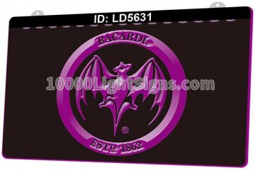 LD5631 Bacardi Rums Cocktails Bar