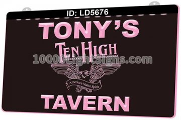 LD5676 Ten High Sour Mash America's Native Spirit Tavern